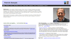 Desktop Screenshot of patricksemple.ie